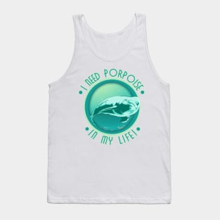 Porpoise, Whale, Ocean, Mammal, Marine Tank Top